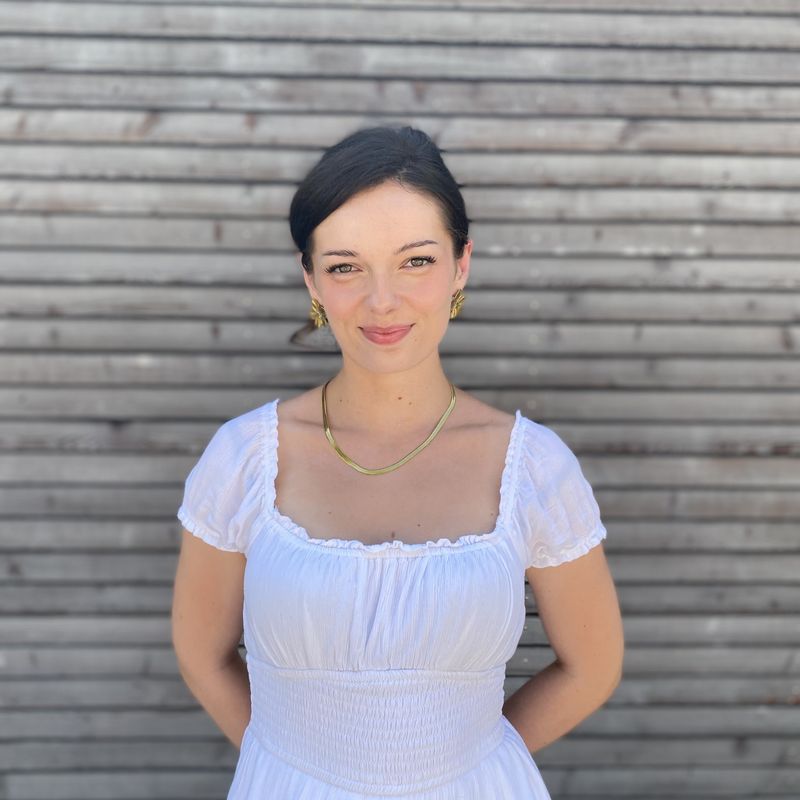 Lara Burghardt am Berg