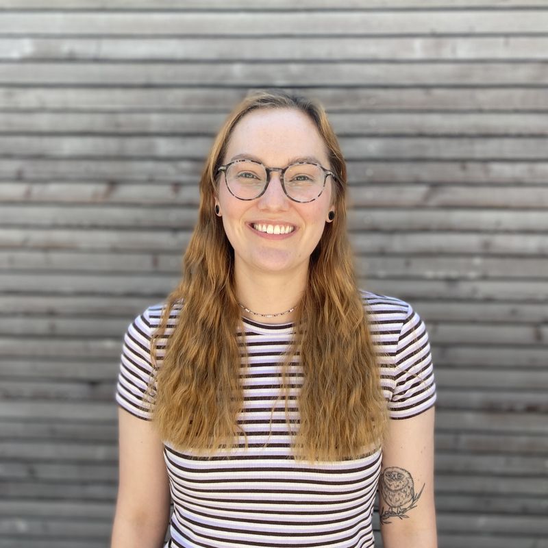 Jasmin Lobert am Berg