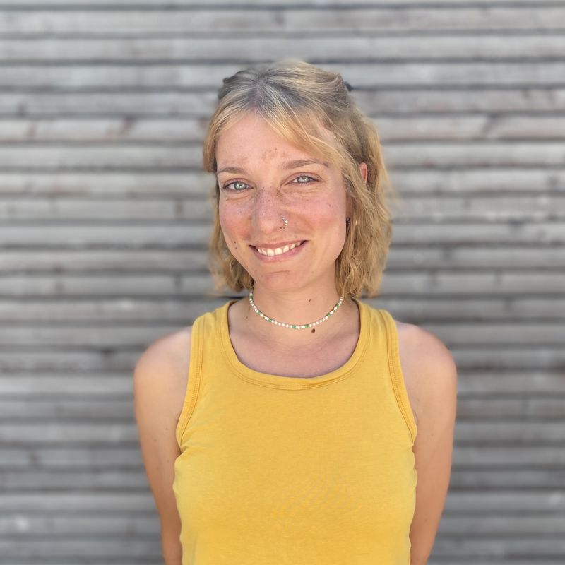 Monja Stolz am Berg